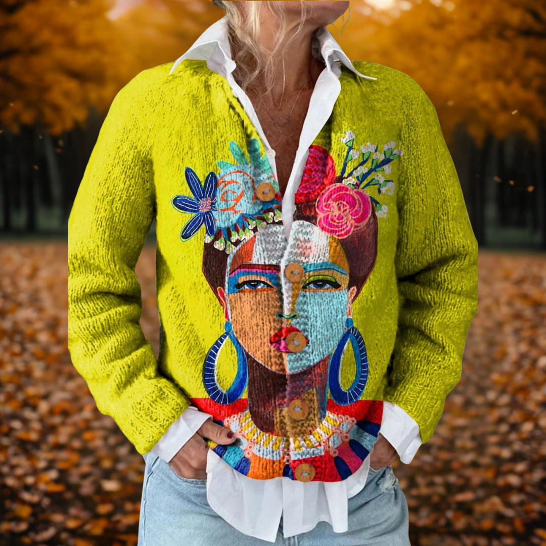 Anna | Women's Open-Front Cardigan in Soft Breathable Knit with Relaxed Drape