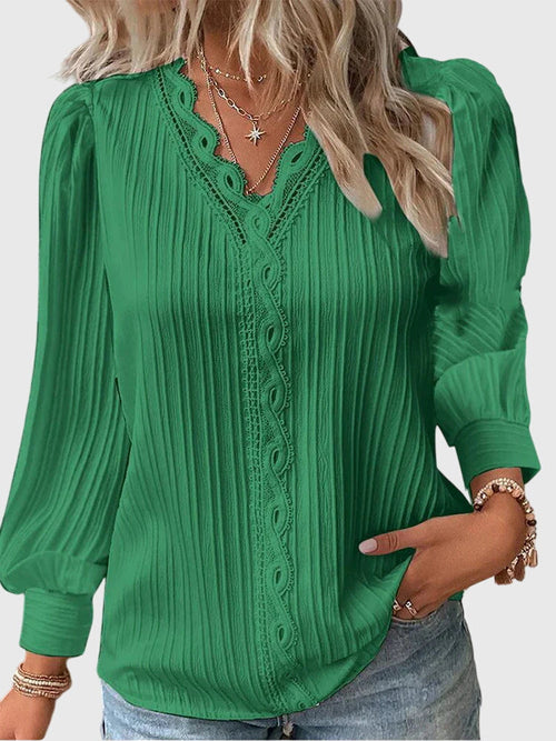 Andrea | Women's Elegant Pullover Blouse with Tailored Silhouette